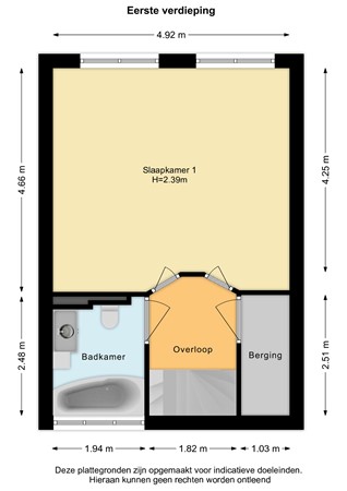 Floorplan - Tanthofkade 9, 2635 CP Den Hoorn